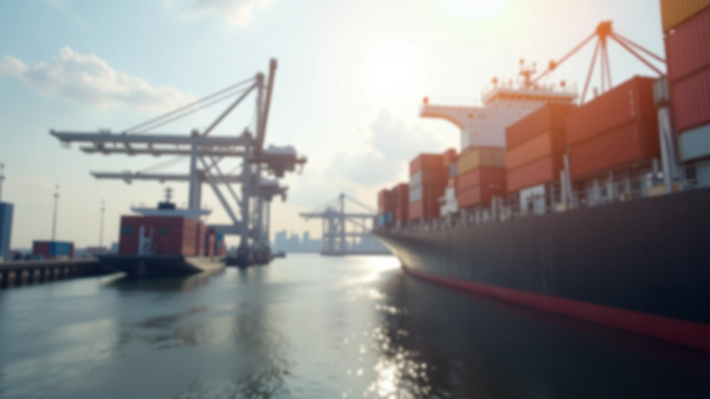 Containerbrücken laden und entladen Schiffe im Hamburger Hafen mit präziser Effizienz